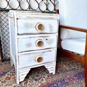 Bedside Drawers 3 Drawer Storage Cabinet